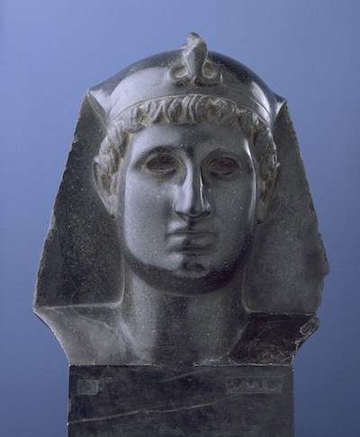 Imperatore romano come faraone I secolo d.C., basalto, Musée du Louvre, Paris
