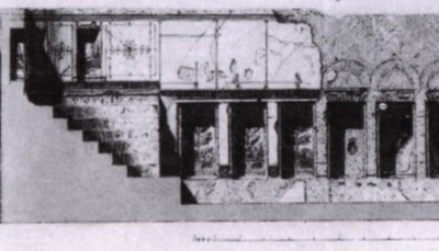 Auditorium Mecenate disegno XIX secolo